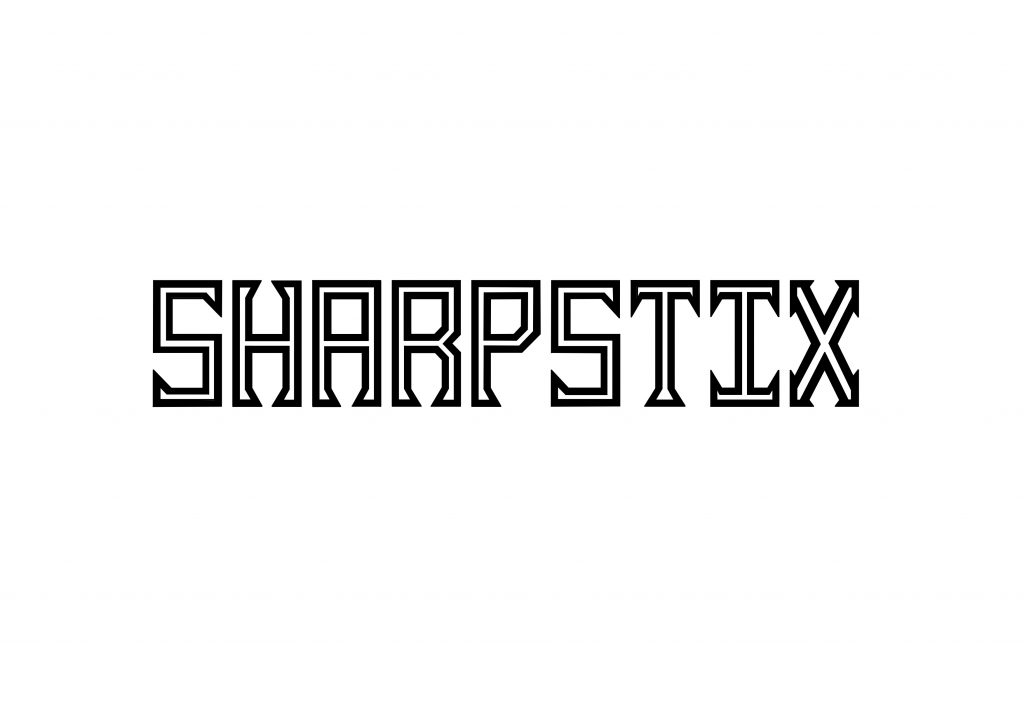 Sharpstix logo design