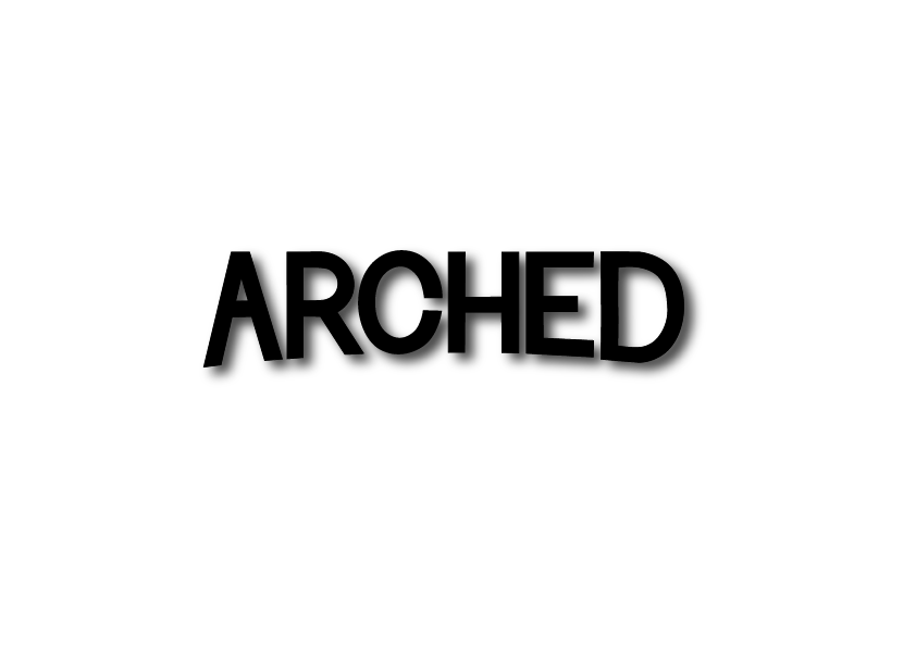 Arched logo