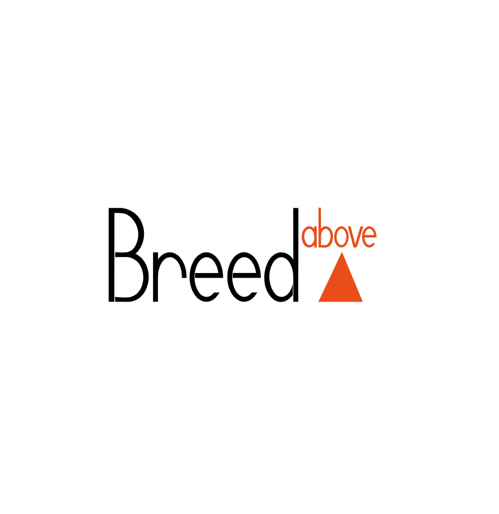 Breed above logo