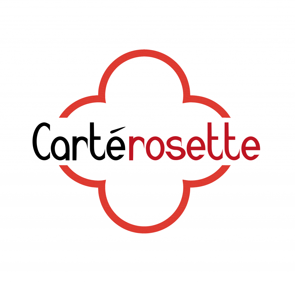 Carte rosette logo
