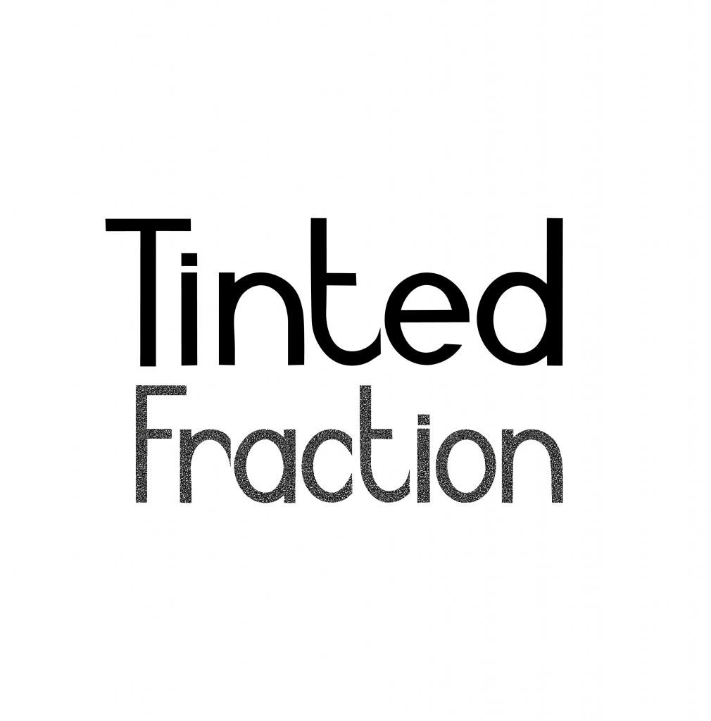 Tinted fraction logo