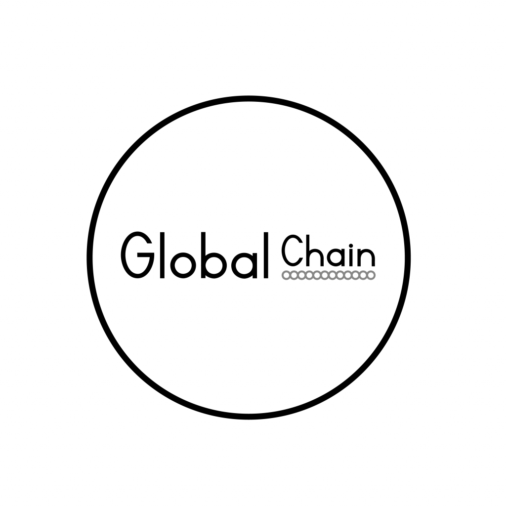 Global chain logo design