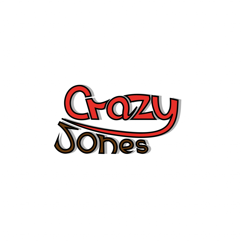 Crazy Jones logo design