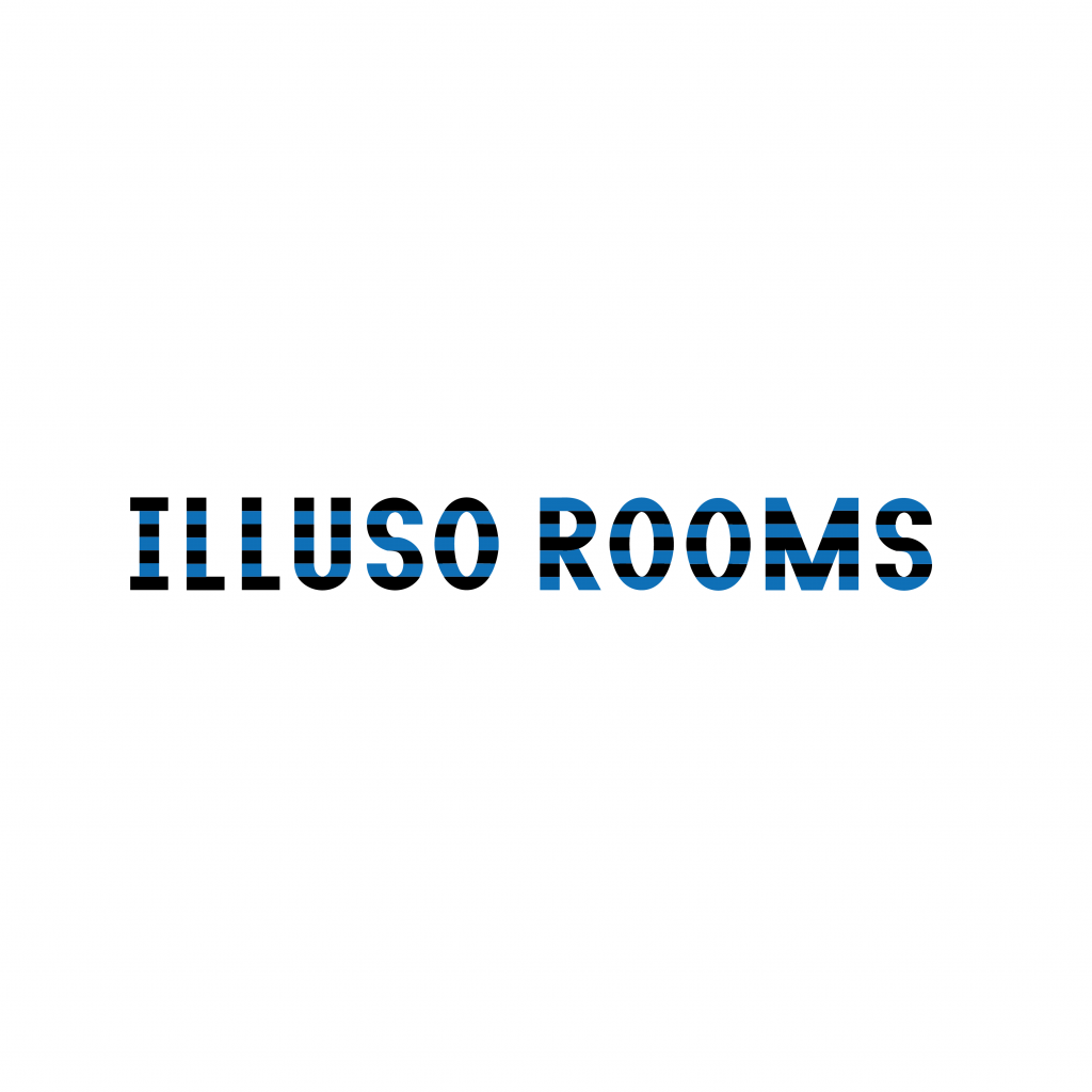 Illuso rooms logo design