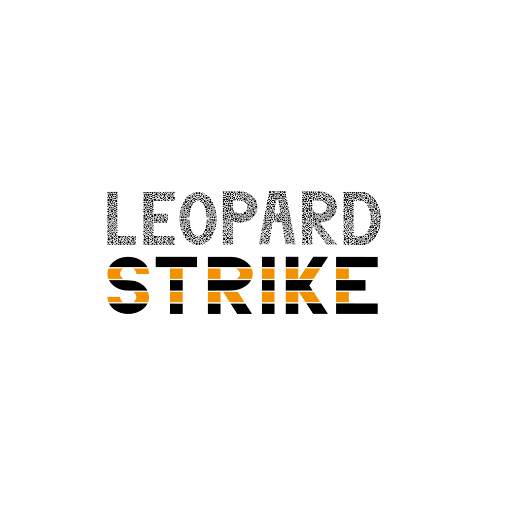 Leopard strike logo design