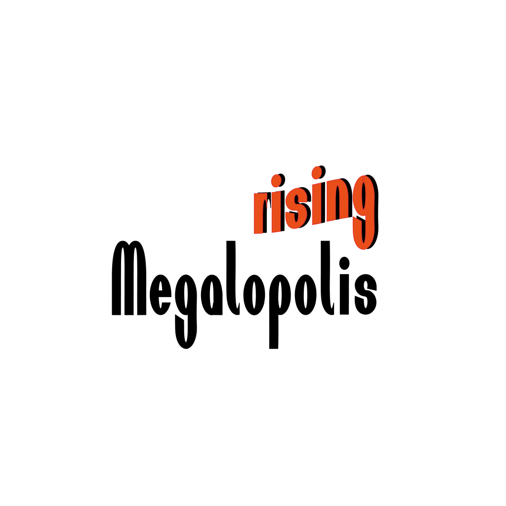 Megalopolis rising logo design