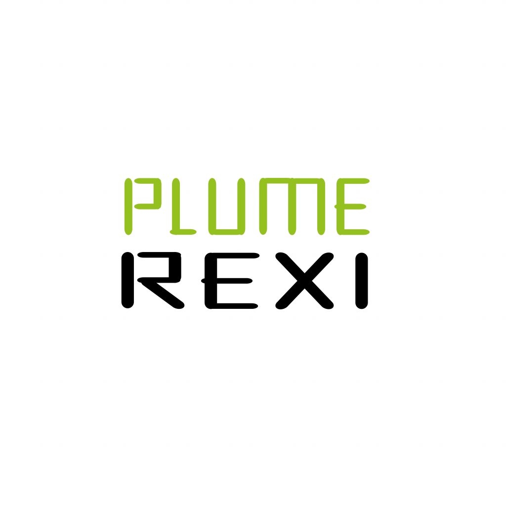 Plume Rexi logo design