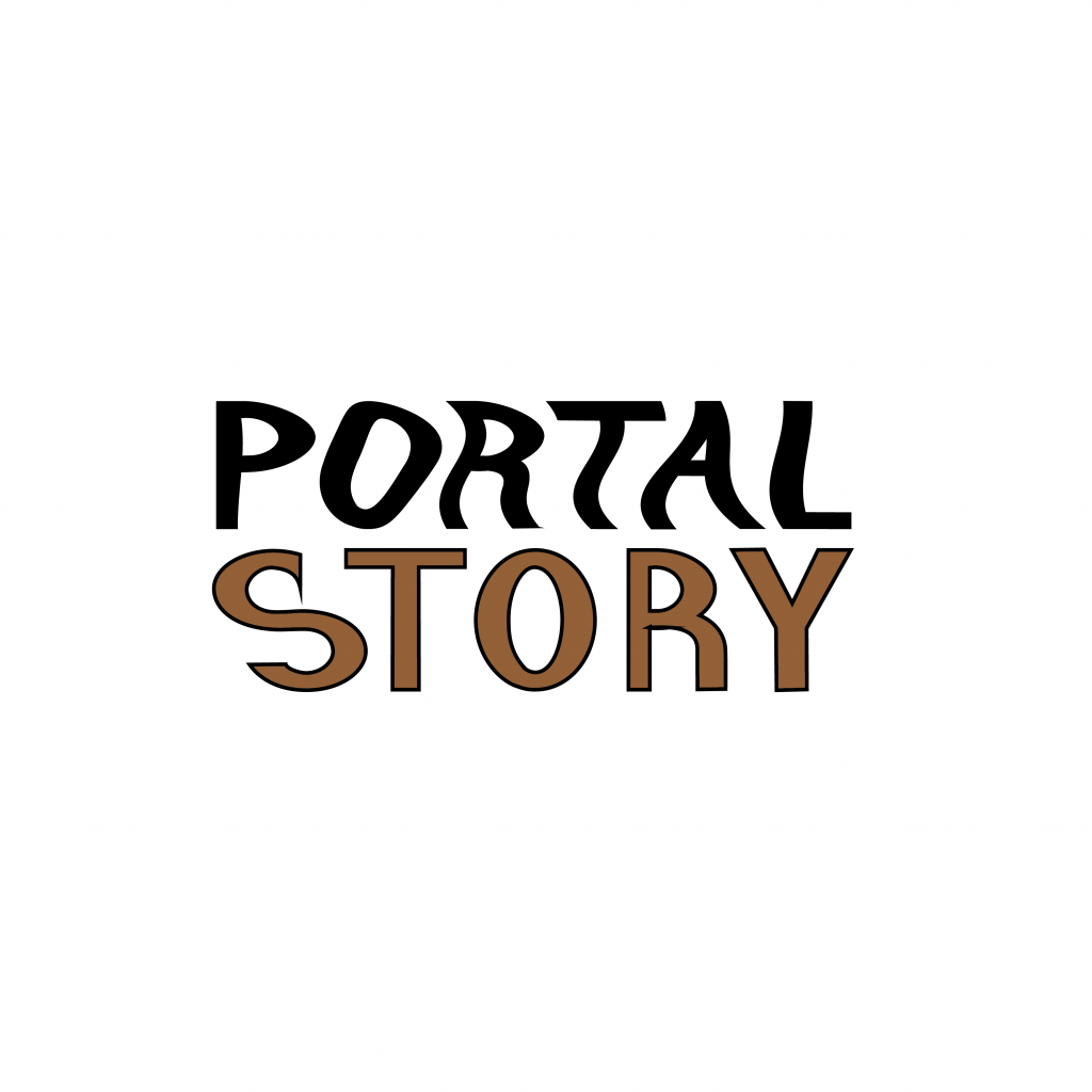 Portal story logo design