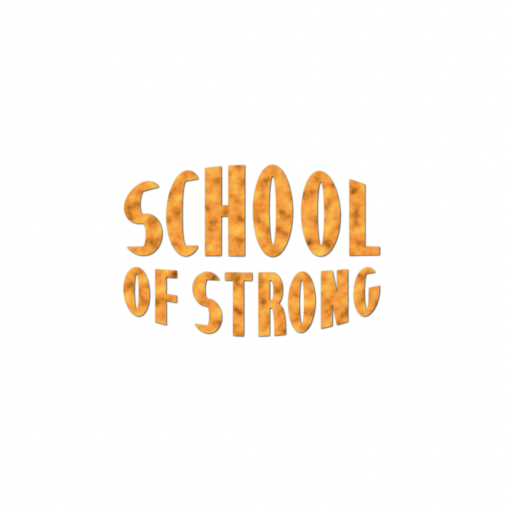 School of strong logo design