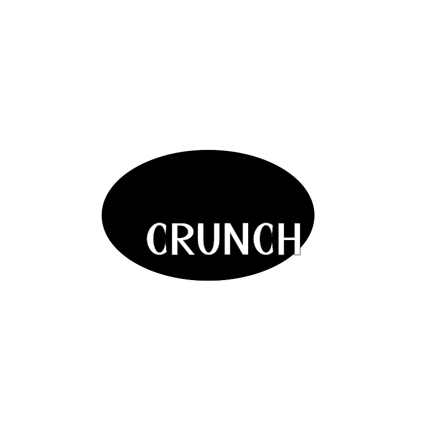 Crunch logo design