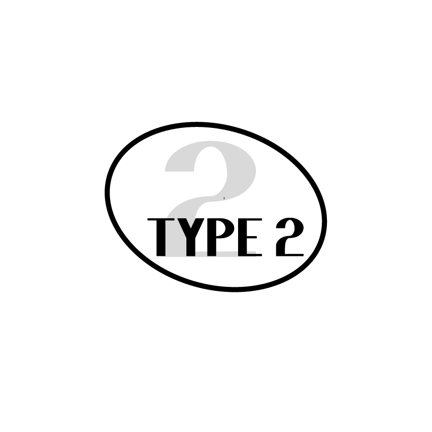 Type 2 logo design